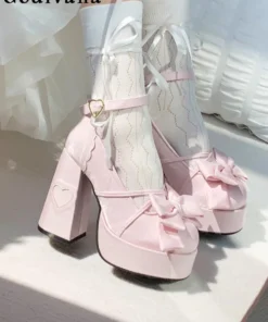 Elegant Lolita Mary Jane Heels 1