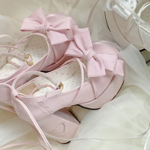 Elegant Lolita Mary Jane Heels 2